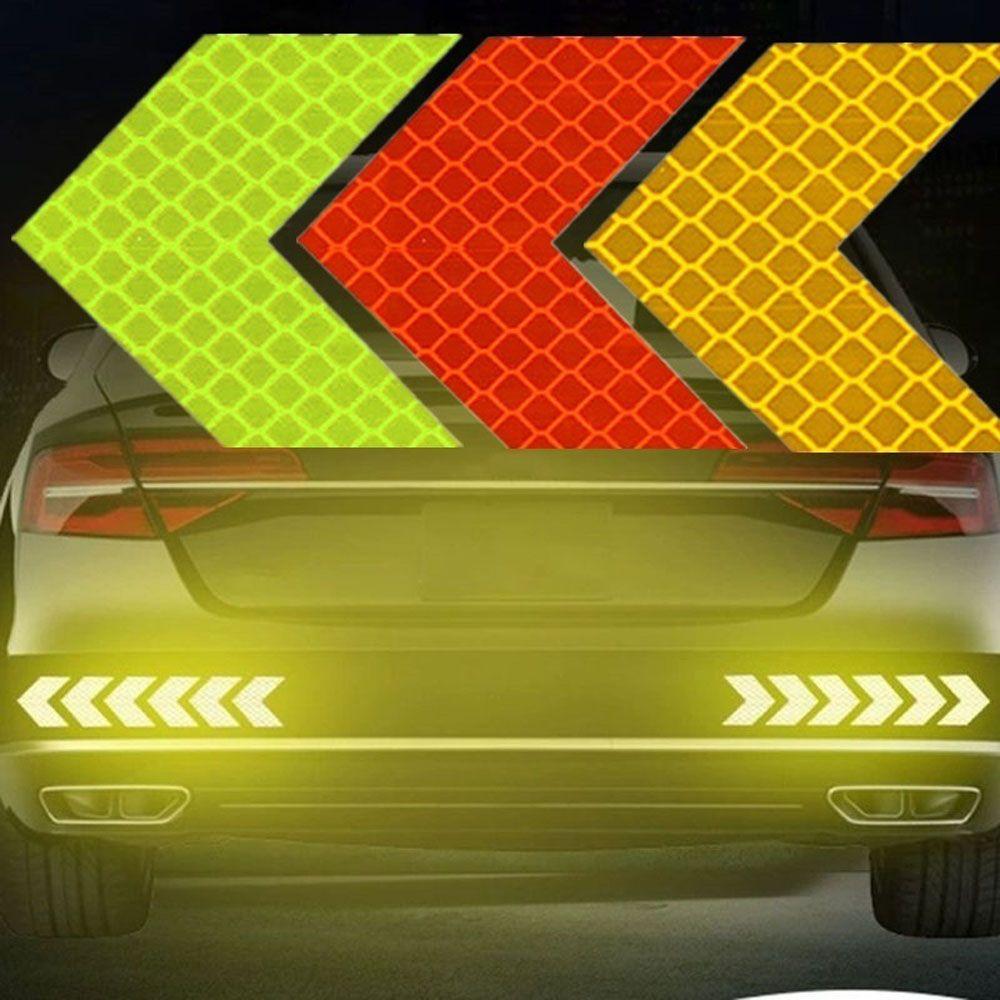 Bumper Sticker Safety Warning Car Accessories Exterior Accessories Car Sticker Reflective Sticker