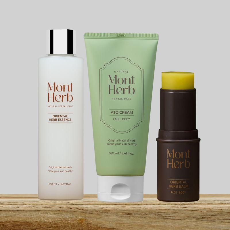 Basic Starter 3-Piece Set (Essence 150ml + Atocream 160ml + Essence Balm 15g)