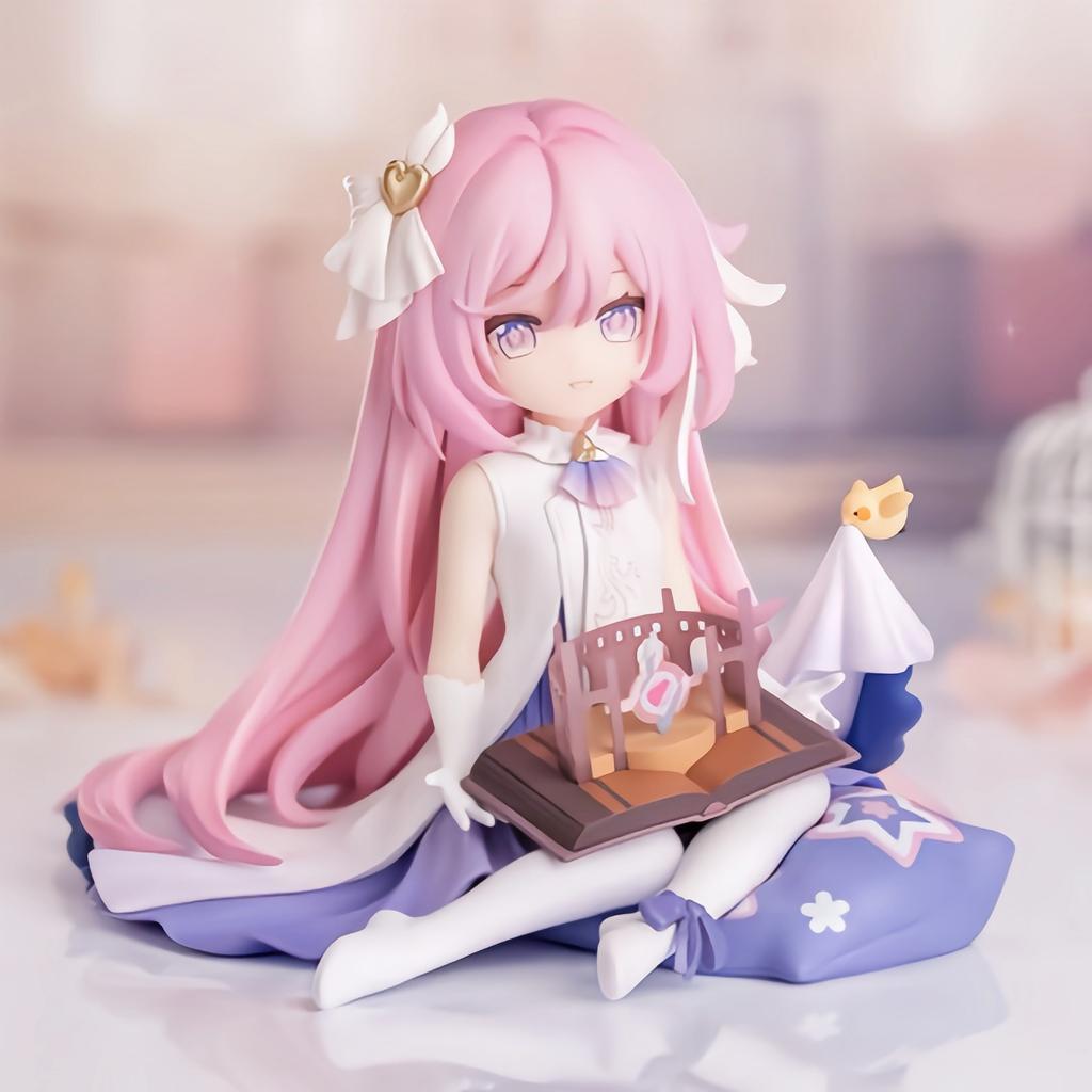 Anime Figure Anime-Style Cute Girl 10 Cm Chibi Version Of Elysia Bronya Figurine Pvc Model Toys Adult Collection Statue Gifts