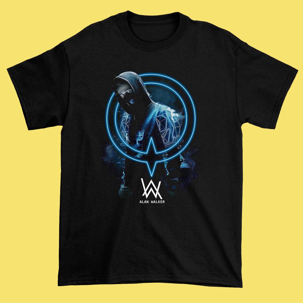 

Alan Walker Black Cotton Shirt Full size S-5XL Unisex Unisex T-Shirt XXL