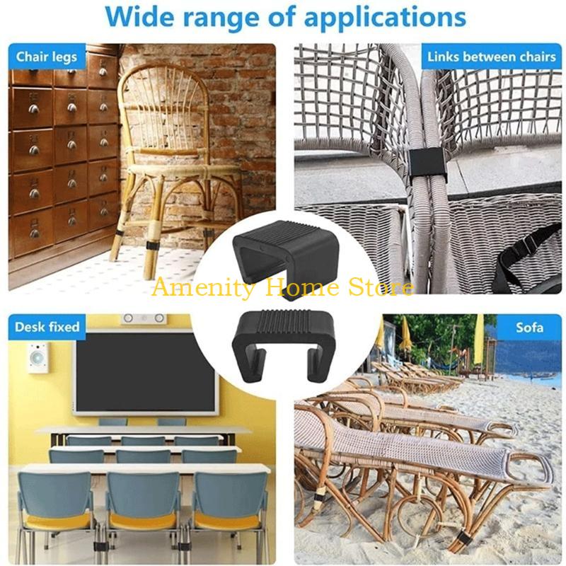 F26C 10 Pack Outdoor Furniture Clips Patio Sofa Clips Rattan Furniture Clamps Wicker Chair Fasteners Connect The Sectional