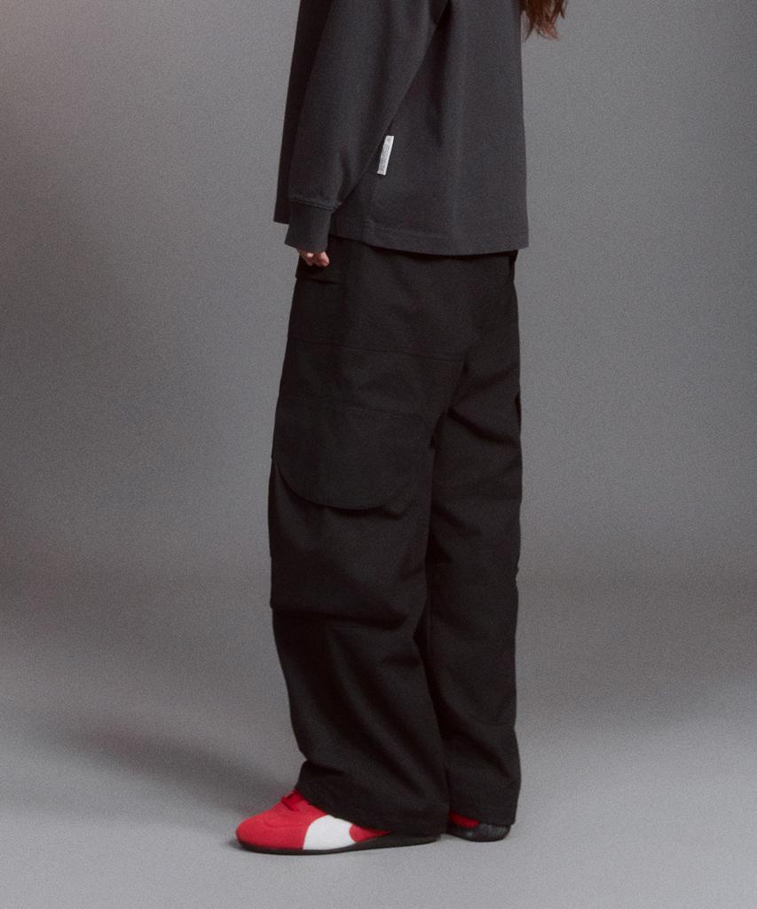 DTHIRTYONE Ripstop Volume Cargo Pants (Black)