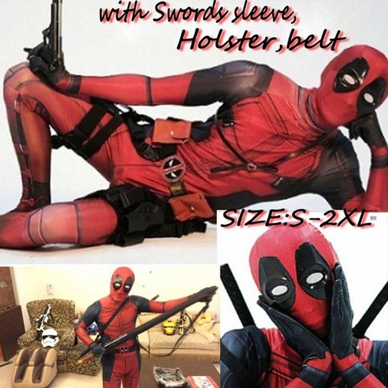 Vestito Di Carnevale Di Wolverine Deadpool Costume Costume