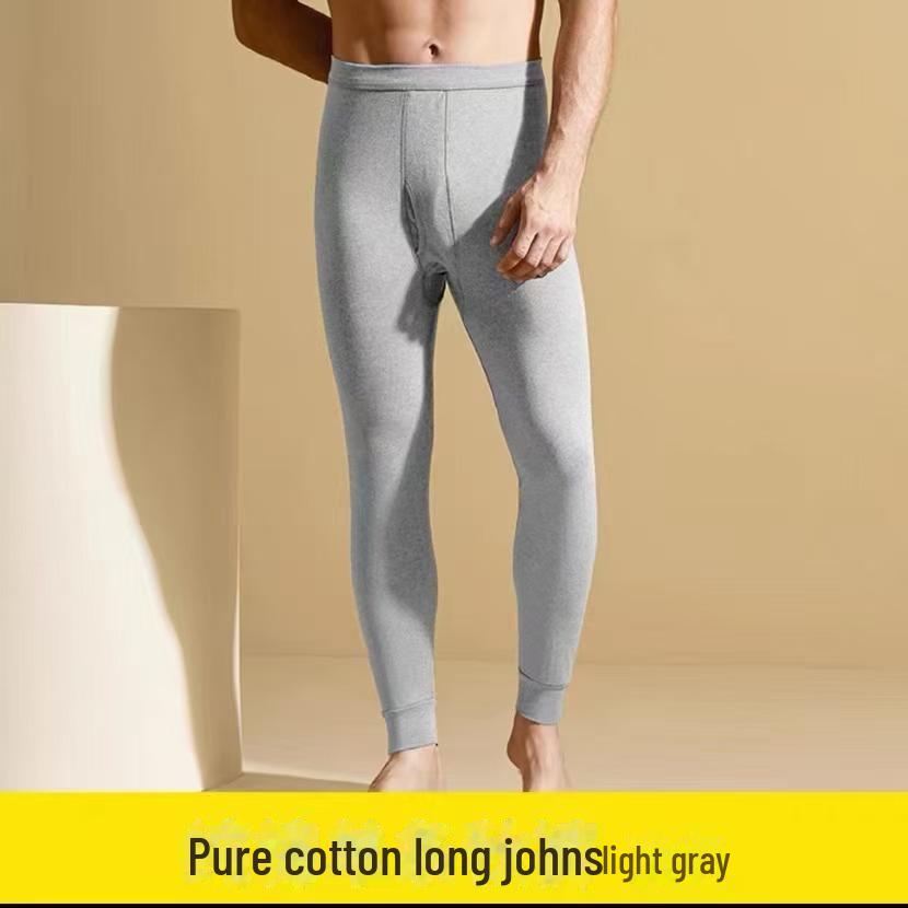 

Men s High-Waist Cotton Wool Trousers: Warm, Thin, Loose-Fit for Autumn/Winter - Perfect for Middle-Aged and Elderly L