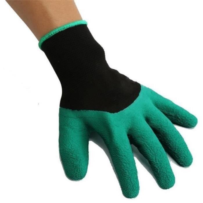 1paire Gants de jardin jardinage avec creuser griffes-Gants de jardinage pour Creuser et Plantation Plantes de pépinière