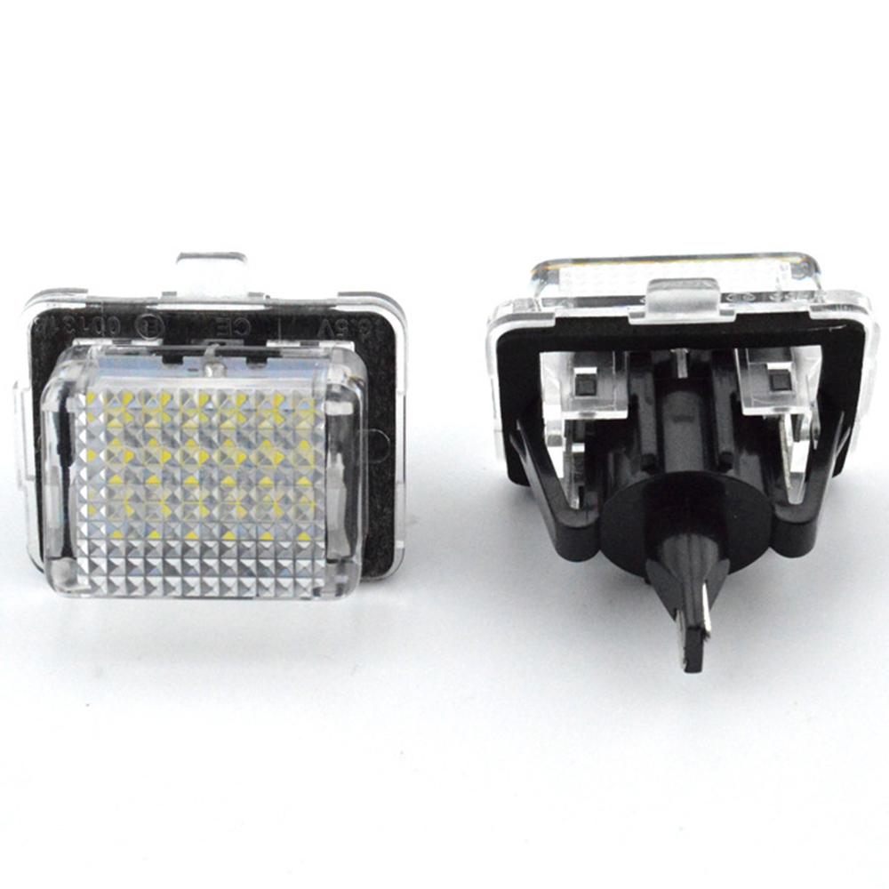 Buy 2pcs For Mercedes Benz White LED License Plate Light W221 C216 W212