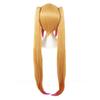 Tohru Cosplay Wig Kobayashi Dragon Maid Long Golden Pink Ombre Heat Resistant Synthetic Hair Anime Wigs + Wig Cap