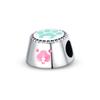 925 Sterling copper Cat and Dog Series Best Friend Pendant Fit 4MM hole diamete Bracelet Charms Bead Necklace DIY Female Zircon
