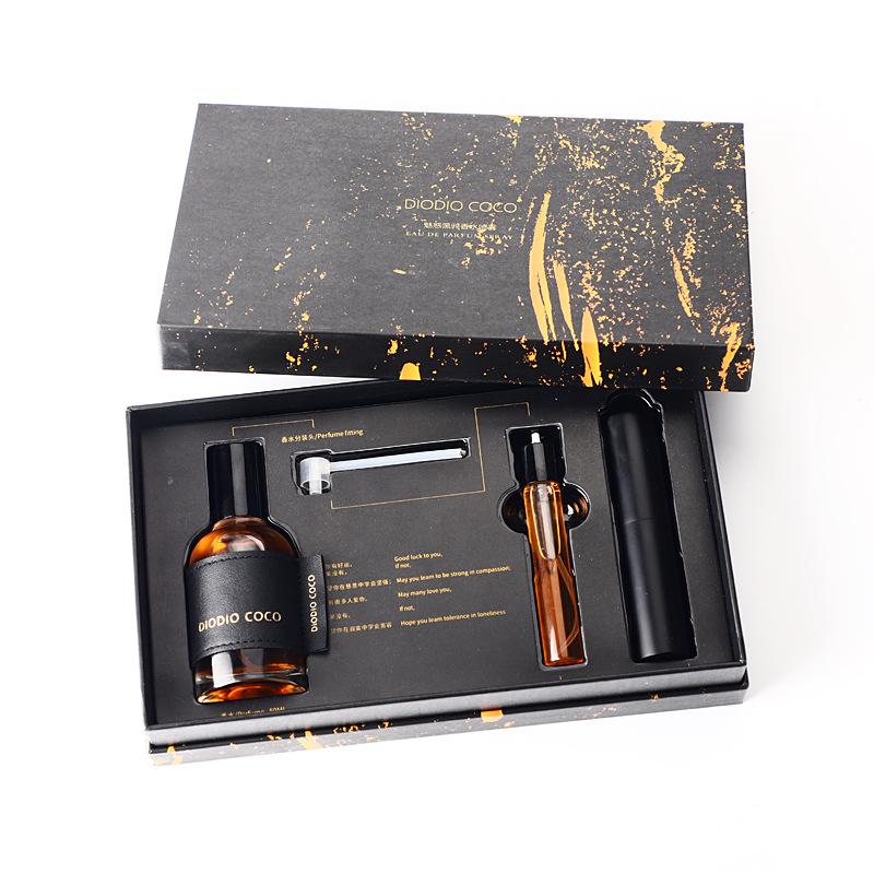 Black Coffee Real Me Ladies Perfume Gift Box Lasting Light Fragrance Black Opium Perfume Set