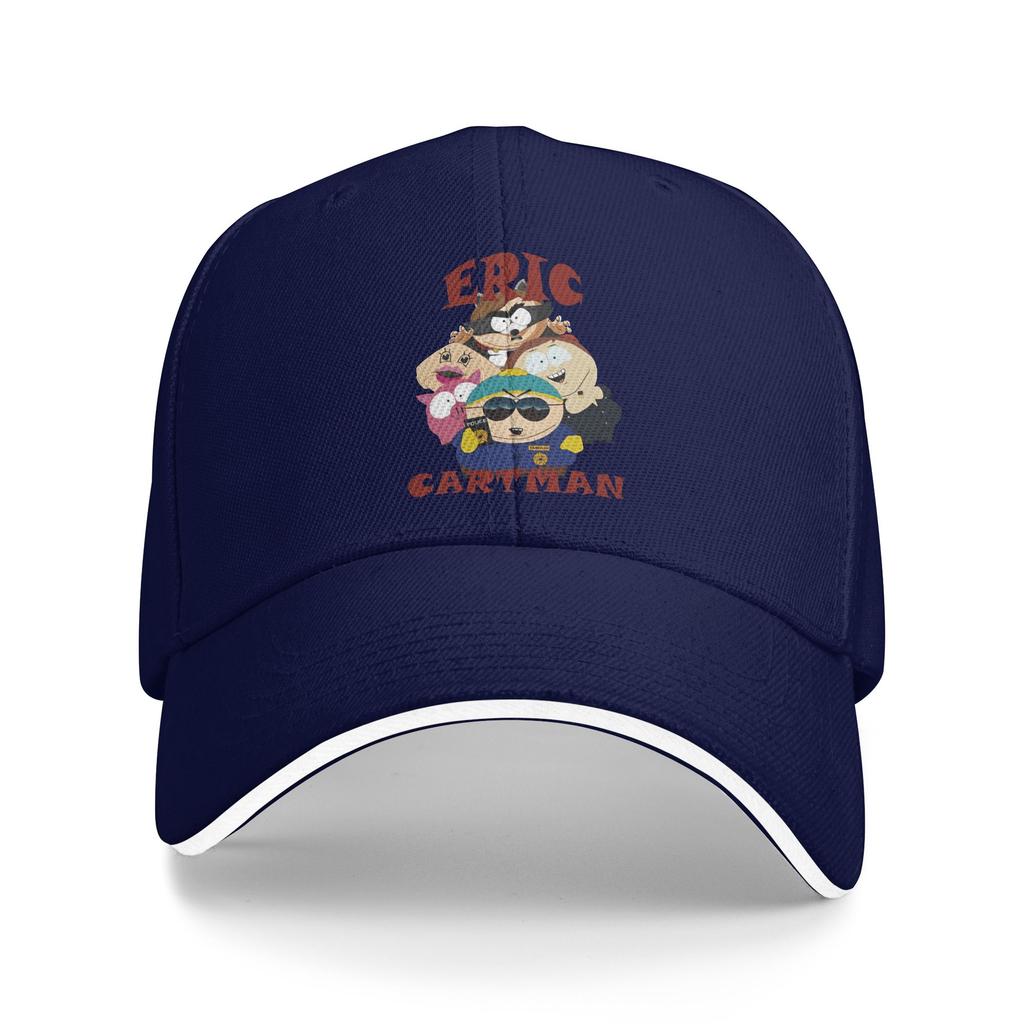 SouthParks Casual Baseball Cap Summer Eric CartUnisex Trucker Hat Adjustable Outdoor Snapback Cap Unisex Women Yk Cute Baseball Caps