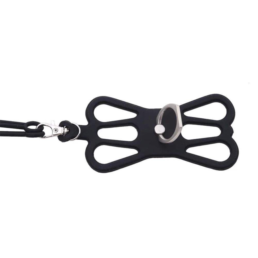 Universal Lanyard For Phone Silicone Sports Phone Strap Mobile Phone Lanyards Ring Holder Case Neck Hanging Rope Sling Chain