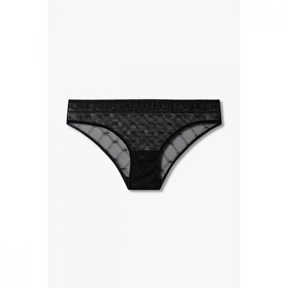 Emporio Armani Женские сетчатые трусы с бриллиантовым узором S 0825111506 S(90)