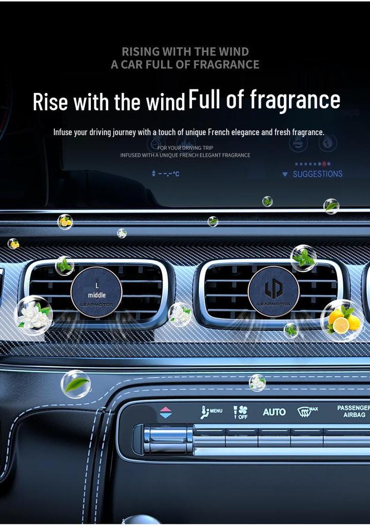 Leapmotor Car Air Vent Fragrance Clip for C10, C11, C16, T03B10 Models