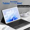 Hülle mit Touchpad-Tastatur für ZTE Nubia Red Magic Nova 10,9" 2024 für ZTE Nubia REDMAGIC Nova Gaming Tablet Pro 10,9 Zoll