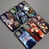 Supernatural Anime Jujutsu Kaisen Phone Case Color Silver Shell For IPhone 17 16 15 14 13 12 11 Pro Max Plus