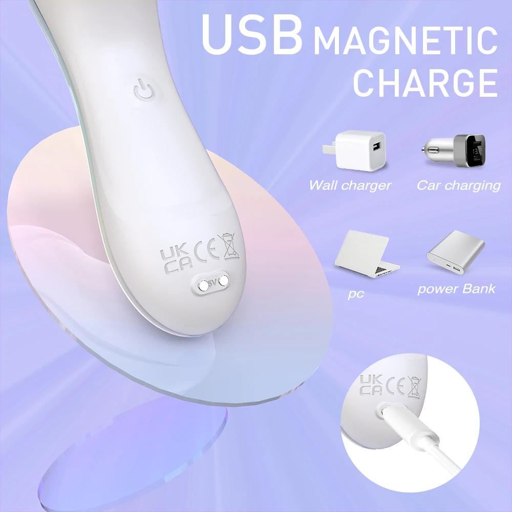 Powerful 3 Motors Vibrator for Women Breast with 9 Vibration Modes Clitoral Nipple Stimulator Female Oral Vacuum Adults Sex Toys