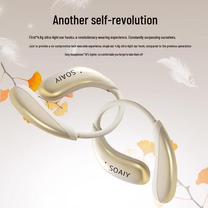 Soaiy GD51 Open-Ear AI Translation Bluetooth Earbuds