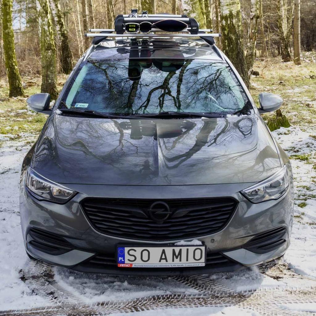 Roof Rack for Skis and Snowboards Short 570 Ssr-01S Amio-02590