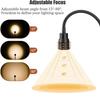 Dimmable USB Clamp Book Light Clip-On Flexible Gooseneck Lamp Modern Fish Tank Clip Lamp  Reading