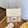 Academy Style Beautiful Backpack Summer New Contrasting Colors Sweet High Value Portable Shoulder Bag