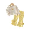 Kids Casual Long-Sleeve Set, Comfortable Daily Wear Outfits