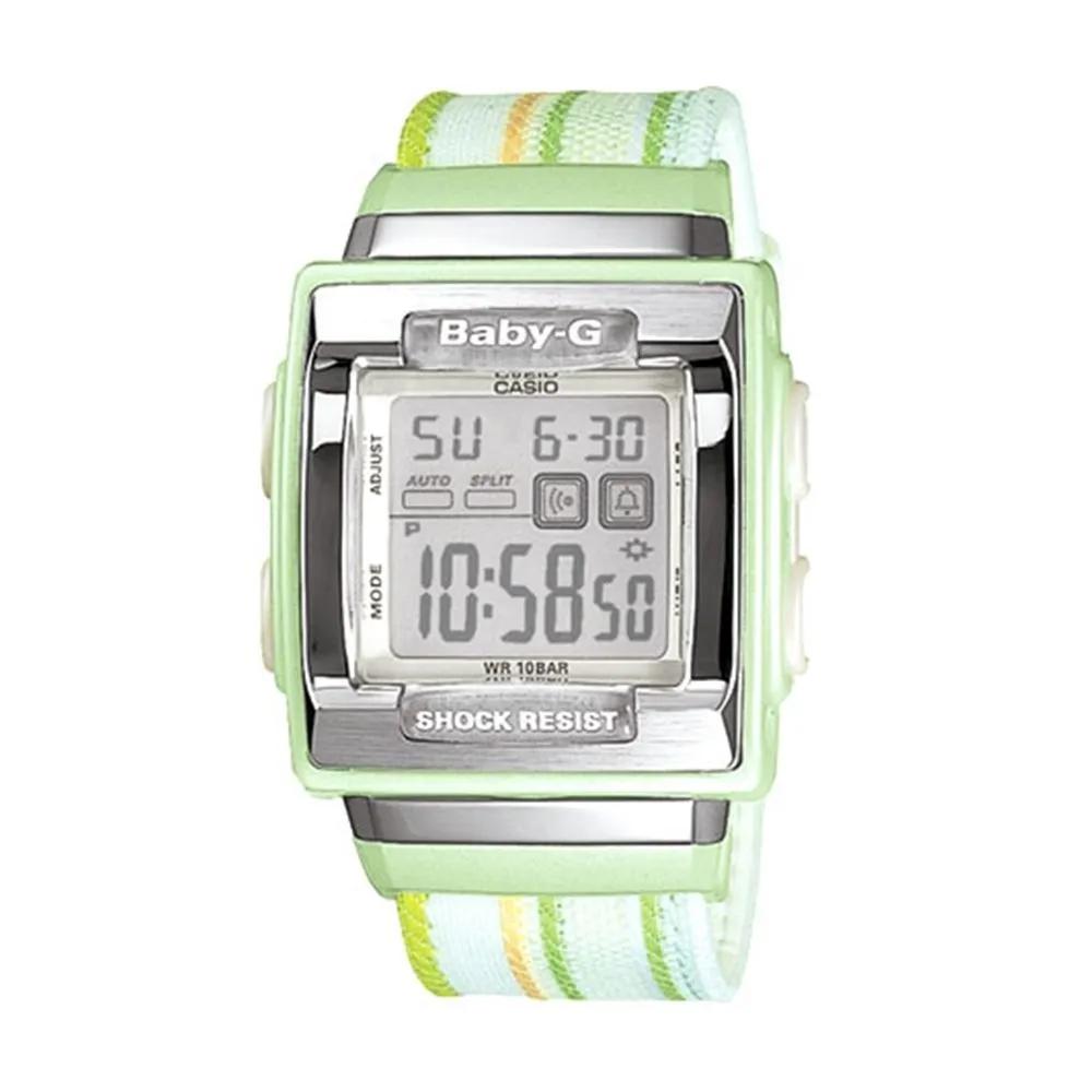 G-SHOCK BABY-G Women s Fabric Watch NATO Watch BG-195V-3
