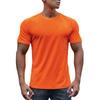 Herren Schnelltrocknendes Atmungsaktives Slim-Fit Trainings-T-Shirt