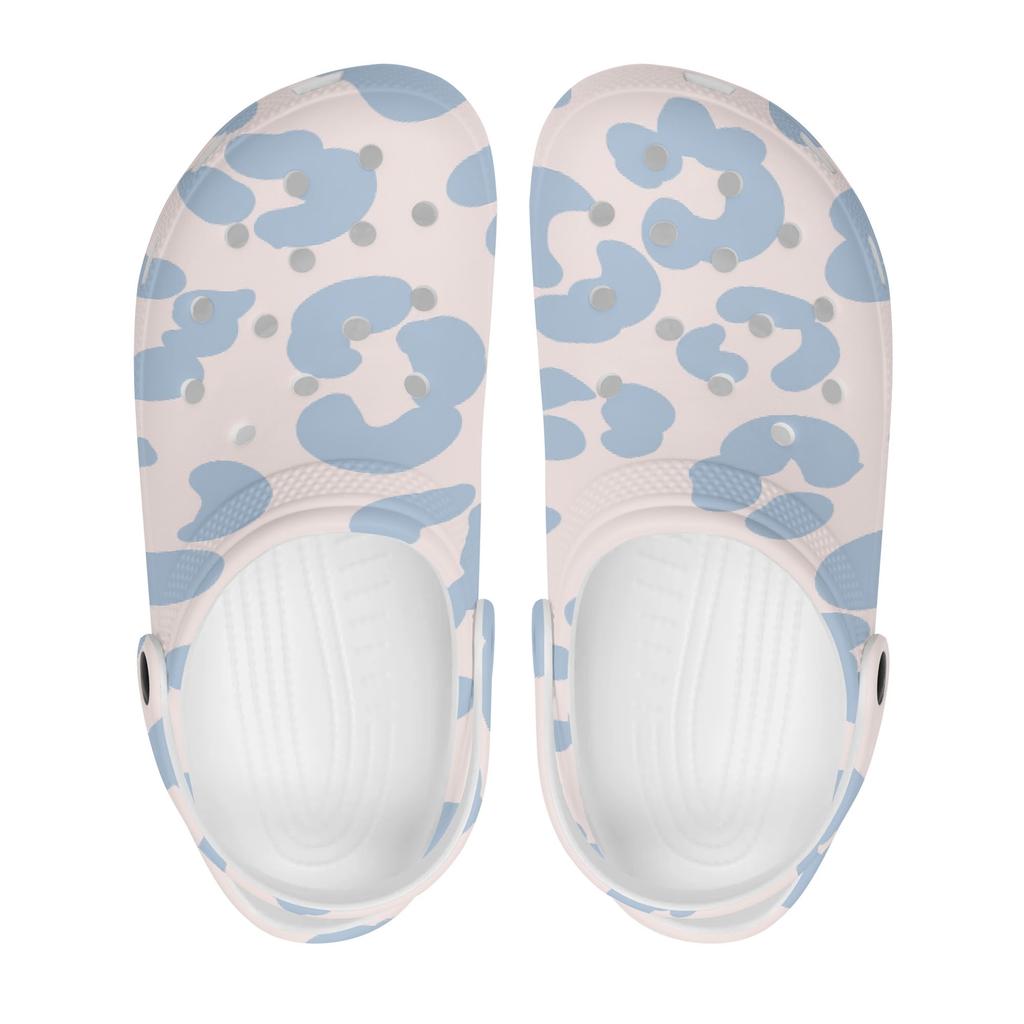 Allover Printed EVA Casual Clogs Men Women Lightweight Breathable Slip On Soft Footwear Lightweight Summer Sandals Everyday Wear