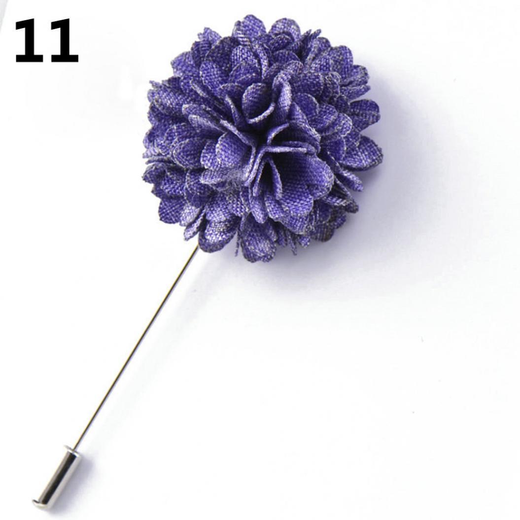 

Мужская брошь для смокинга цветок