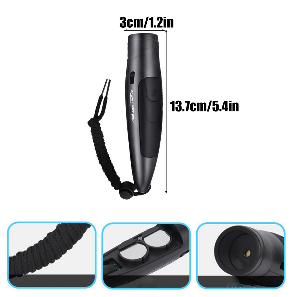 

3 Sound Effects Electronic Whistle ABS High Volume Match Whistle with Lanyard Multifunctional Sports Traning Whistle