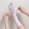 Women's Sheer Lace Five-Toe Mid-Calf Socks - Summer Edition