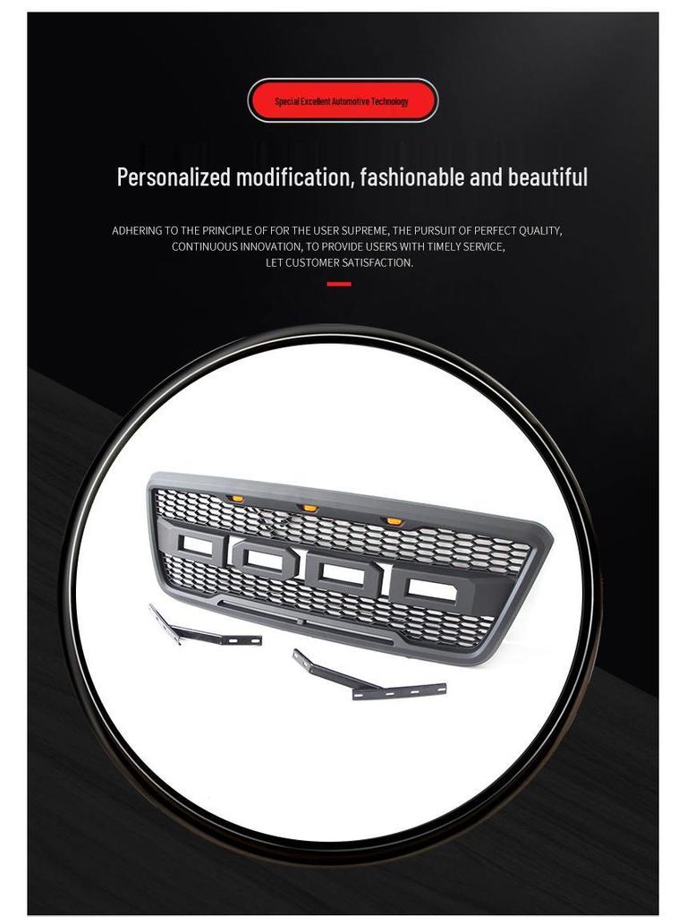 2004-2008 Ford F150 Front Grille Bumper Modification