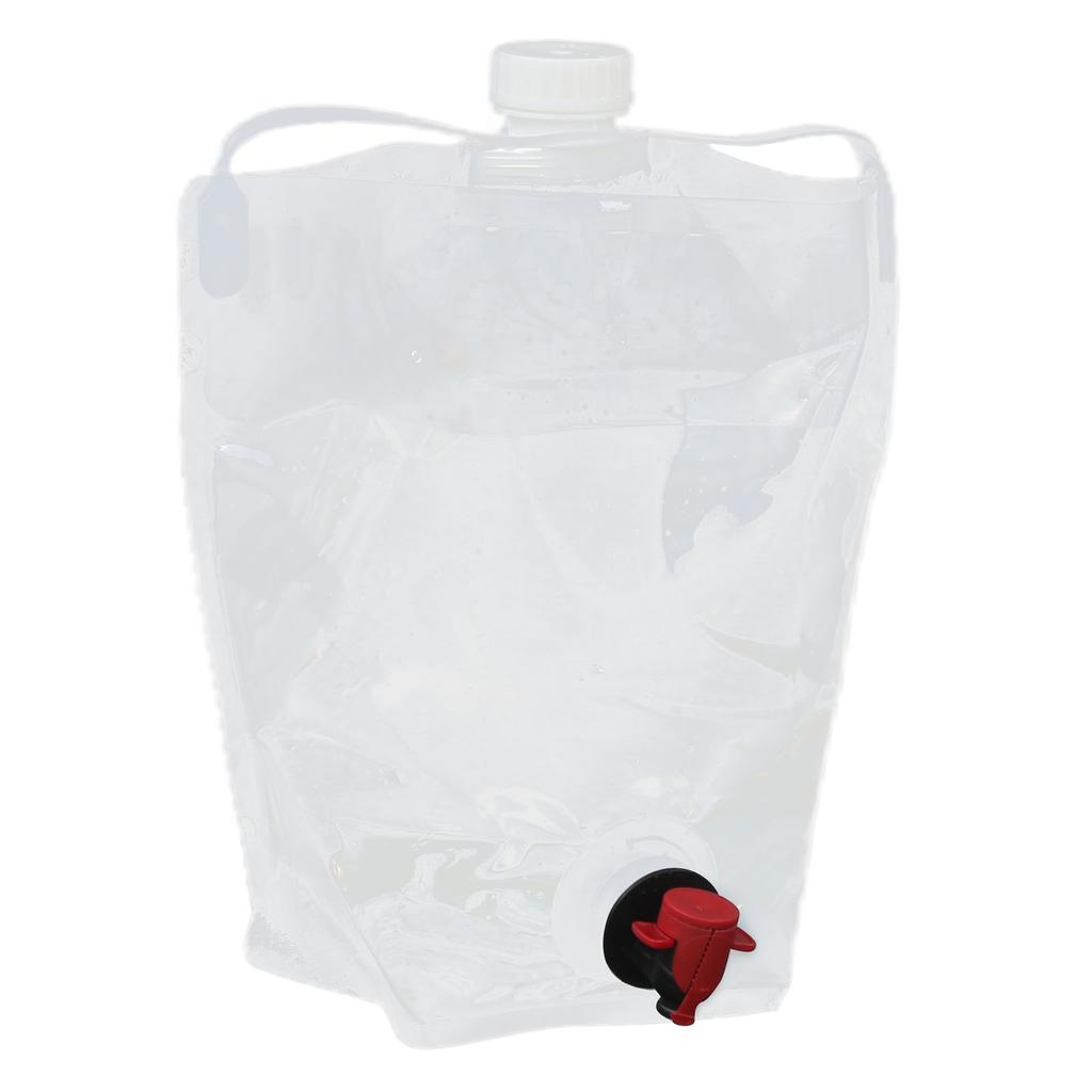 Folding Water Container 5L Outdoor PE Collapsible Container for Barbecue Camping Travelling