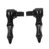 ABLZ-Saddlebag Skull Fingers Latch Handles Lever Lid Lifter For Touring 2014Up Replacement