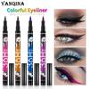 YANQINA Color Eyeliner 36H Long-lasting, Waterproof, Sweat-proof, Non-smudged, Quick-drying Liquid Eyeliner Makeup