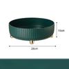Kitchen Rotatable Seasoning Storage Box Plastic Storage Shelf Home Multifunctional Desktop Storage Rack for Spice Fruit & Cosmetics Organizer