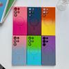 Samsung S24ultra Gradient Liquid Magnetic Suction Phone Case Suitable for S23 Skin Feeling Soft Shell S22 Full Cover Anti Fall