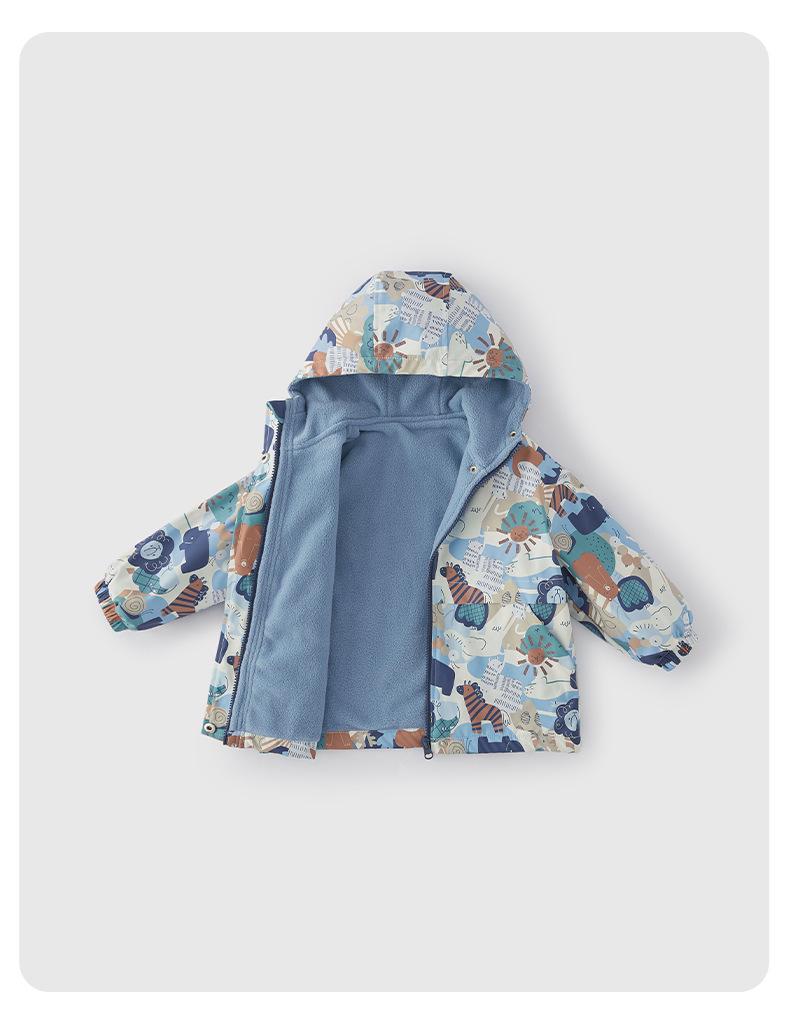 Vêtements d'extérieur chauds et antibactériens pour tout-petits - Vêtements tendance Automne/Hiver pour Garçons et Filles