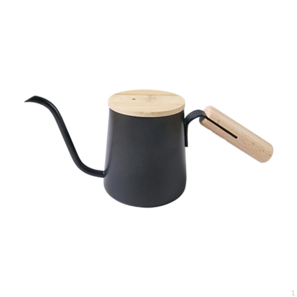 250ml Verbrühschutz Kleine Schwanenhals-Kaffeekanne für Handaufguss und Tee