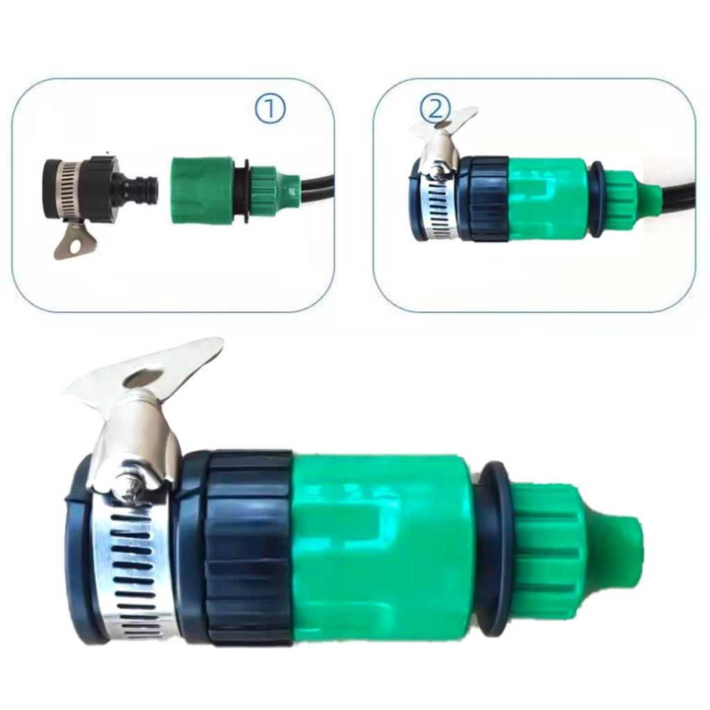 Water Pipe Quick Connector 4/7mm 8/11mm Hose Car Washing Joint 16-20mm Pipe Universal Tap Adapter Garden Irrigation Pipe Fitting