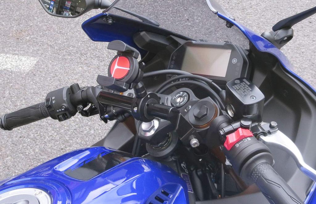 Kijima Motorcykel Cykeldelar Handtagsfäste Svart YAMAHA YZF-R25(RG43J) 2019~ 204-0655