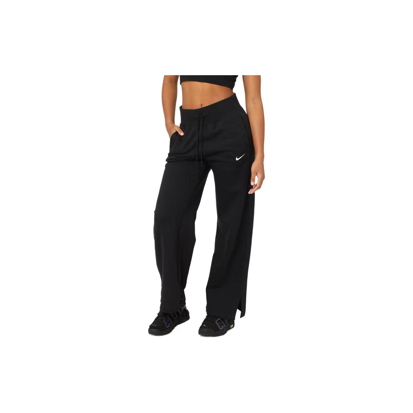 

New Nike Sportswear Phoenix Fleece Women s High Waisted Wide Leg Sweatpants DQ5615-010 XS