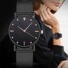 Strap Silicone Women Watch With Starry Sky Design Fashionable Quartz