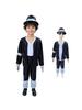 Michael Jackson Sequin Costume 2026, MJ Classic Stage Cosplay Outfit for Men Women Dance Performances