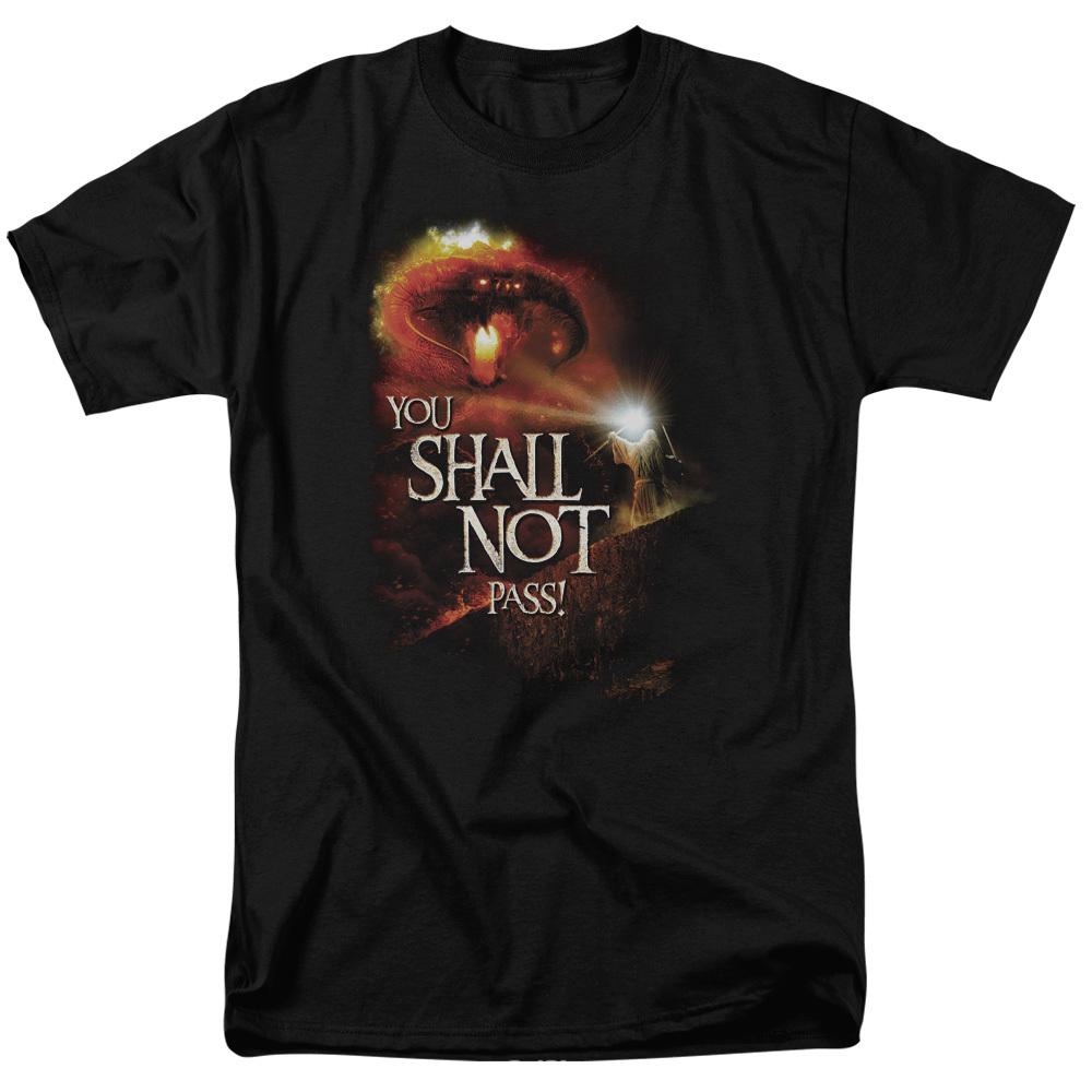 Lord of the Rings - You Shall Not Pass T-Shirt Sizes S-4XL NEW