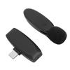 Wireless Lavalier Microphone Noise Cancelling 2.4GHz Omnidirectional Lapel Mic for Video Recording L
