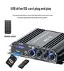 Bluetooth 4.1 Channel Professional Power Amplifier with USB & Card Slot for Home/Car - Super Bass
