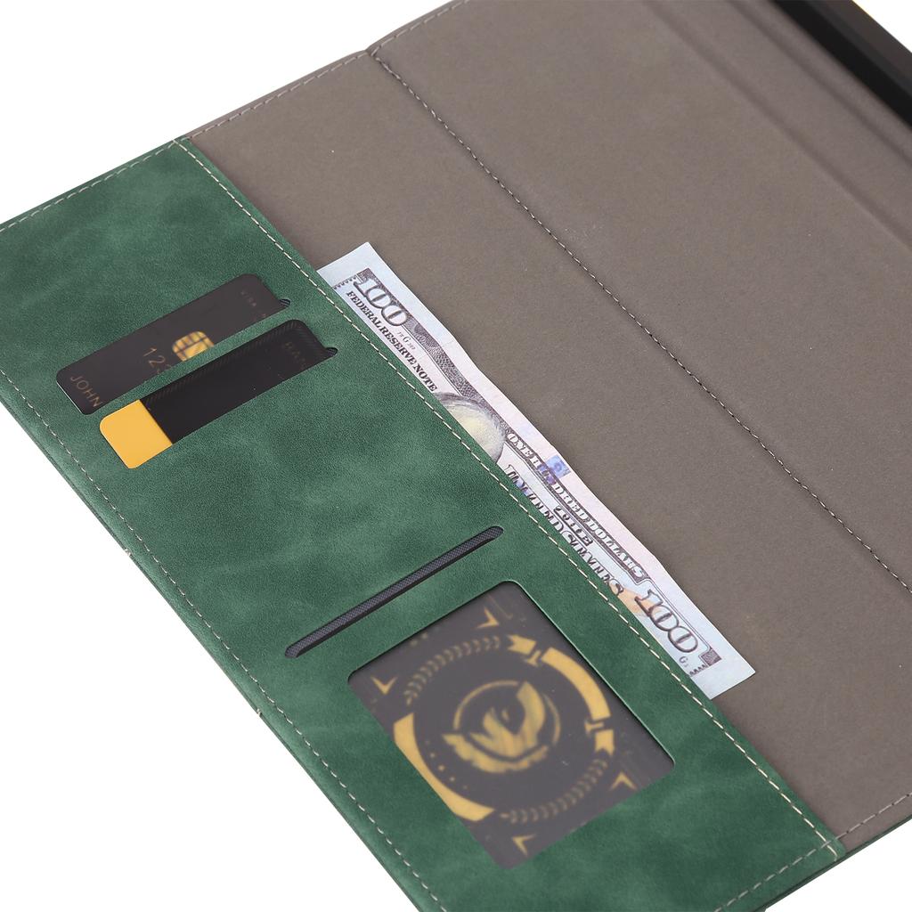 For iPad Air 11 (2025)/(2024)/Air (2022)/(2020)/Pro 11 (2018)/(2020)/(2021)/(2022) Leather Case Wallet Cover