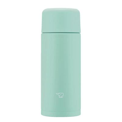 ZOJIRUSHI Wasserflasche, nahtlos, klein, aus Edelstahl, weich, integrierter Verschluss, leicht zu waschen, nur 2 Teile, Flasche, Verschluss, Fassungsvermögen, 250 ml, Schraube, Becher,
