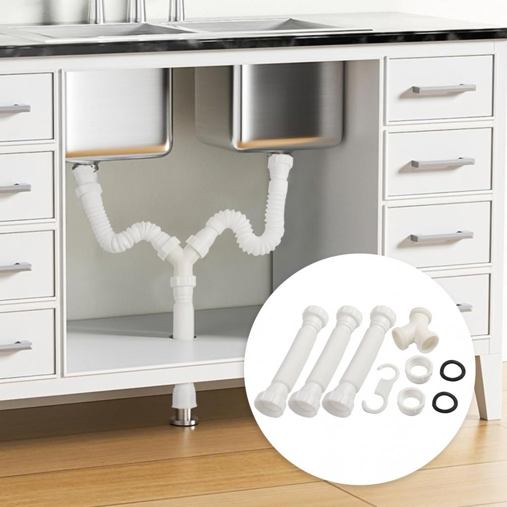 Reliable Sink Drain Kit with Flexibility for G112 and G114 Connections